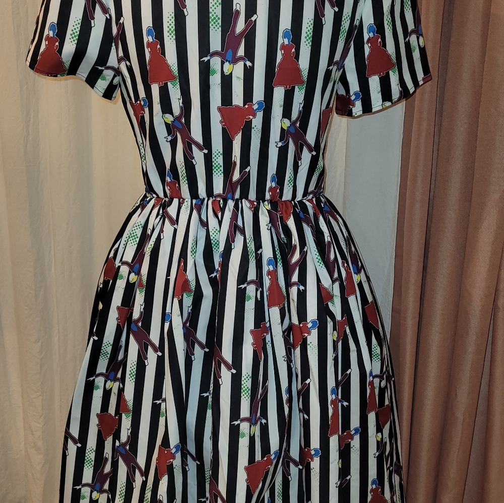 Beetlejuice Wedding Nightmare Cora Swing Dress - Picture 6 of 11